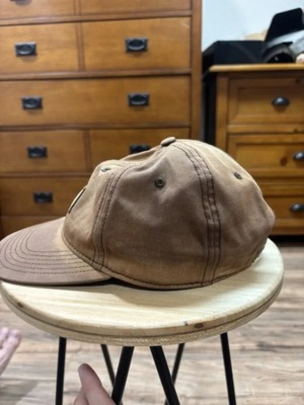 Samuel Adams Boston Lager Brown Adjustable Baseball Cap Hat Breweriana Sportiqe